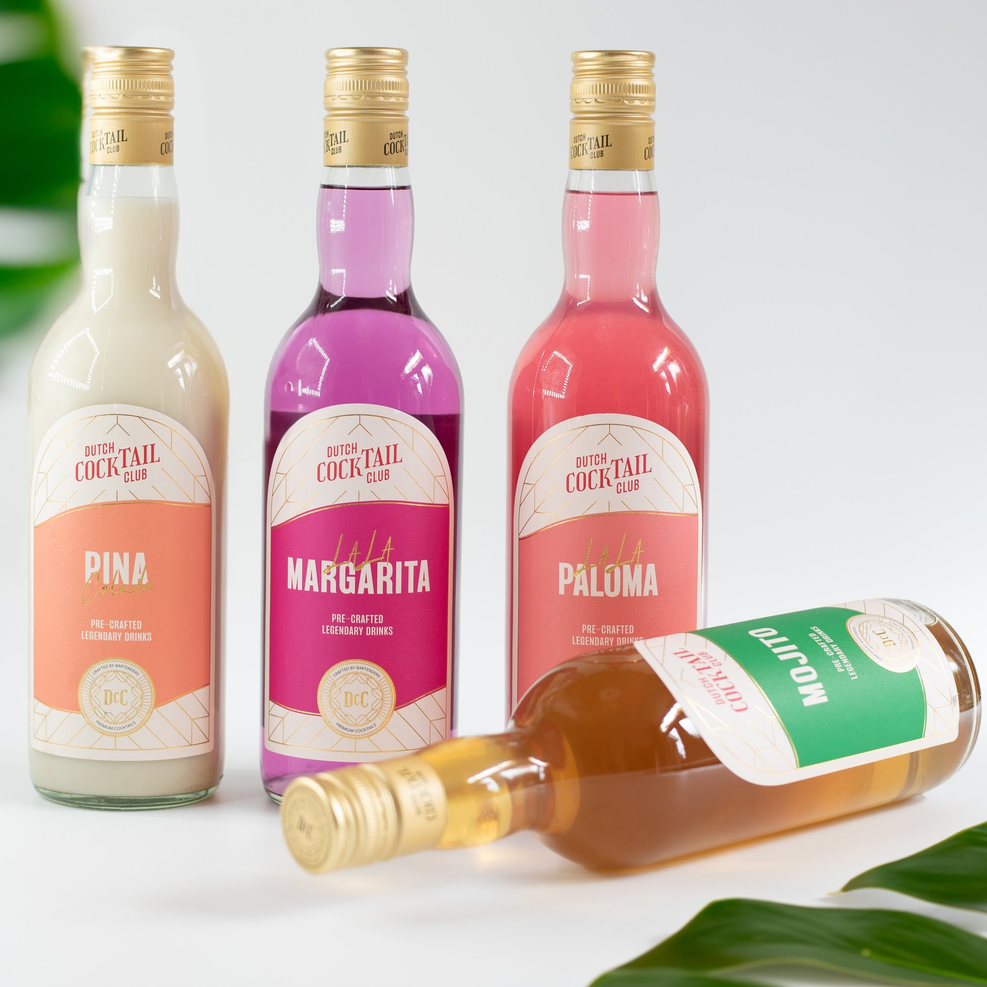 MAATWERK - Zelfklevend etiket - Dranken - Cocktail Club - Mojito Lala Margarita Pina Colada Lala Paloma - Hot foil - Luxe (2)